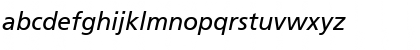 Download AG Foreigner-Italic Medium Font Lowercase Preview