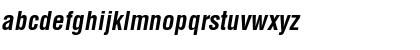Download AGLettericaCondensed BoldOblique Font Lowercase Preview