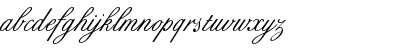 Download BixAntiqueScriptHmk Regular Font Lowercase Preview