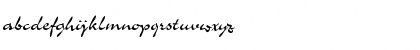 Download Airfoil Script Ssk Regular Font Lowercase Preview