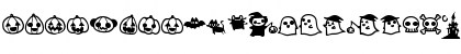Download AKHalloweenParty Regular Font Lowercase Preview