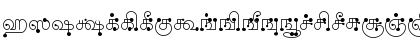 Download AkrutiTmlDalapati Normal Font Lowercase Preview