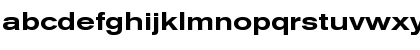 Download Akzidenz-Grotesk Extended BQ Regular Font Lowercase Preview