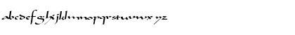 Download AL Princess Jasmine Regular Font Lowercase Preview