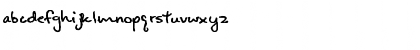 Download Alanis Hand Regular Font Lowercase Preview