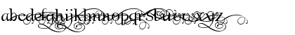 Download Albemarle End Swash Regular Font Lowercase Preview
