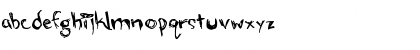 Download alien strawberry Regular Font Lowercase Preview