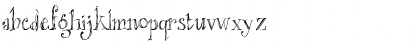 Download blackout serif Regular Font Lowercase Preview