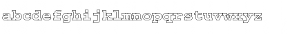 Download AlphabetOpen Regular Font Lowercase Preview