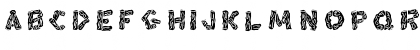 Download BlackSplinters Regular Font Lowercase Preview