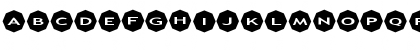 Download AlphaShapes octagons 2 Normal Font Lowercase Preview