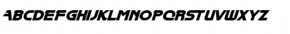 Download BladeOblique Regular Font Lowercase Preview