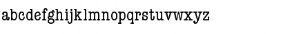Download AmericanTypewriter CondA Font Lowercase Preview