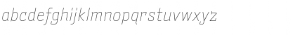 Download AmintaLightItalic Regular Font Lowercase Preview