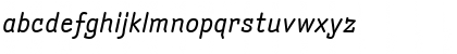 Download AmintaMediumItalic Regular Font Lowercase Preview