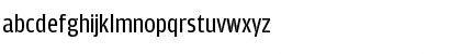 Download AmplitudeCond-Regular Regular Font Lowercase Preview