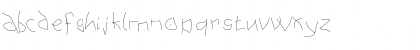 Download AnAlphaBetIsm Regular Font Lowercase Preview