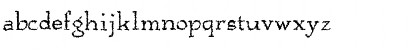 Download AnarckhieRagged Regular Font Lowercase Preview