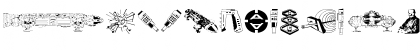 Download Anderson Space1999 Dings Regular Font Lowercase Preview