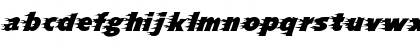 Download Blazed Regular Font Lowercase Preview
