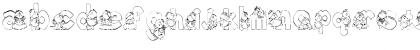 Download Angel Alphabet Regular Font Lowercase Preview