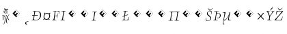 Download AngkoonTF-LightItalicSCExp Regular Font Lowercase Preview