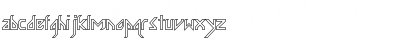 Download Angles 3 Regular Font Lowercase Preview