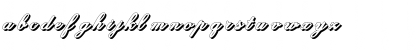 Download Anglia Script Shadow Regular Font Lowercase Preview
