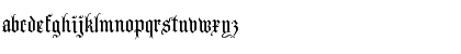 Download AnglicanText Regular Font Lowercase Preview