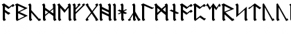 Download AngloSaxon Runes Regular Font Lowercase Preview