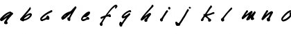 Download Bleedblob BTN Regular Font Lowercase Preview