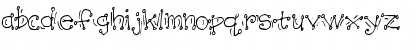 Download AnniesWiggleDots Regular Font Lowercase Preview