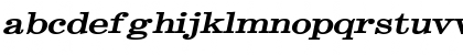 Download Annual Extended BoldItalic Font Lowercase Preview