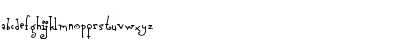 Download AnotherHandFont Regular Font Lowercase Preview