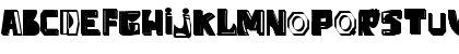 Download Anti-Folk Regular Font Lowercase Preview