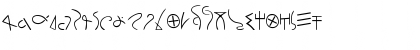 Download Anti-Life_Runes Bold Font Lowercase Preview