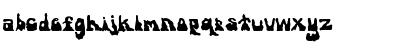 Download antiestablishment Regular Font Lowercase Preview
