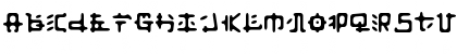 Download Anyong Regular Font Lowercase Preview