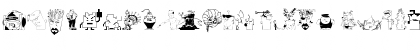 Download aqua teen hunger font (c) adult swim Font Lowercase Preview