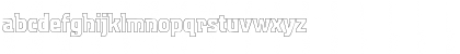 Download AquaticOutline Regular Font Lowercase Preview