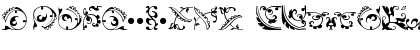 Download Arabesque Ornaments Normal Font Lowercase Preview