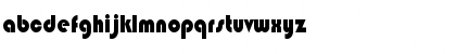Download BlippoCnd-Heavy Regular Font Lowercase Preview