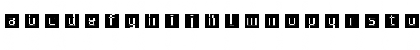 Download ArcheTypoBricksInvers Regular Font Lowercase Preview