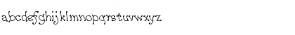 Download ArgentaBobbWig Regular Font Lowercase Preview