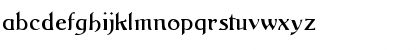 Download Argos George Regular Font Lowercase Preview