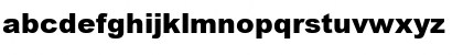 Download Arial MT Black Regular Font Lowercase Preview