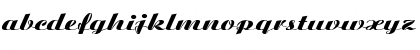 Download Ariston Wd Regular Font Lowercase Preview