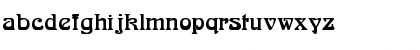 Download ArnoldBoecklin-ExtraBold Regular Font Lowercase Preview