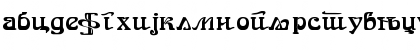 Download ArnoldBoecklinCIrilica Regular Font Lowercase Preview
