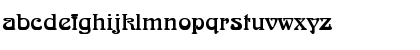 Download ArnoldBoeDEE Regular Font Lowercase Preview
